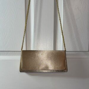 Elegant Gold Clutch Bag